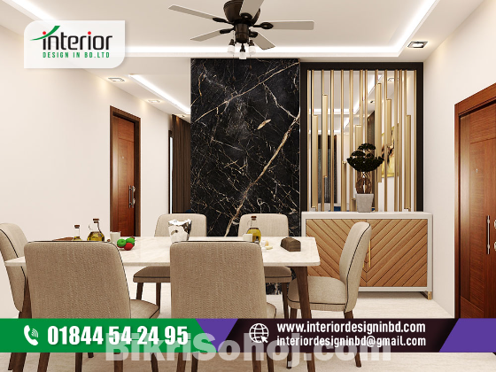 Dining Room Interior Design In Bangladesh